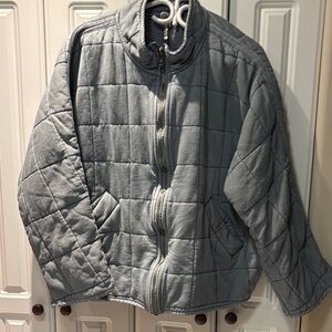 Free People light blue dolman Jacket